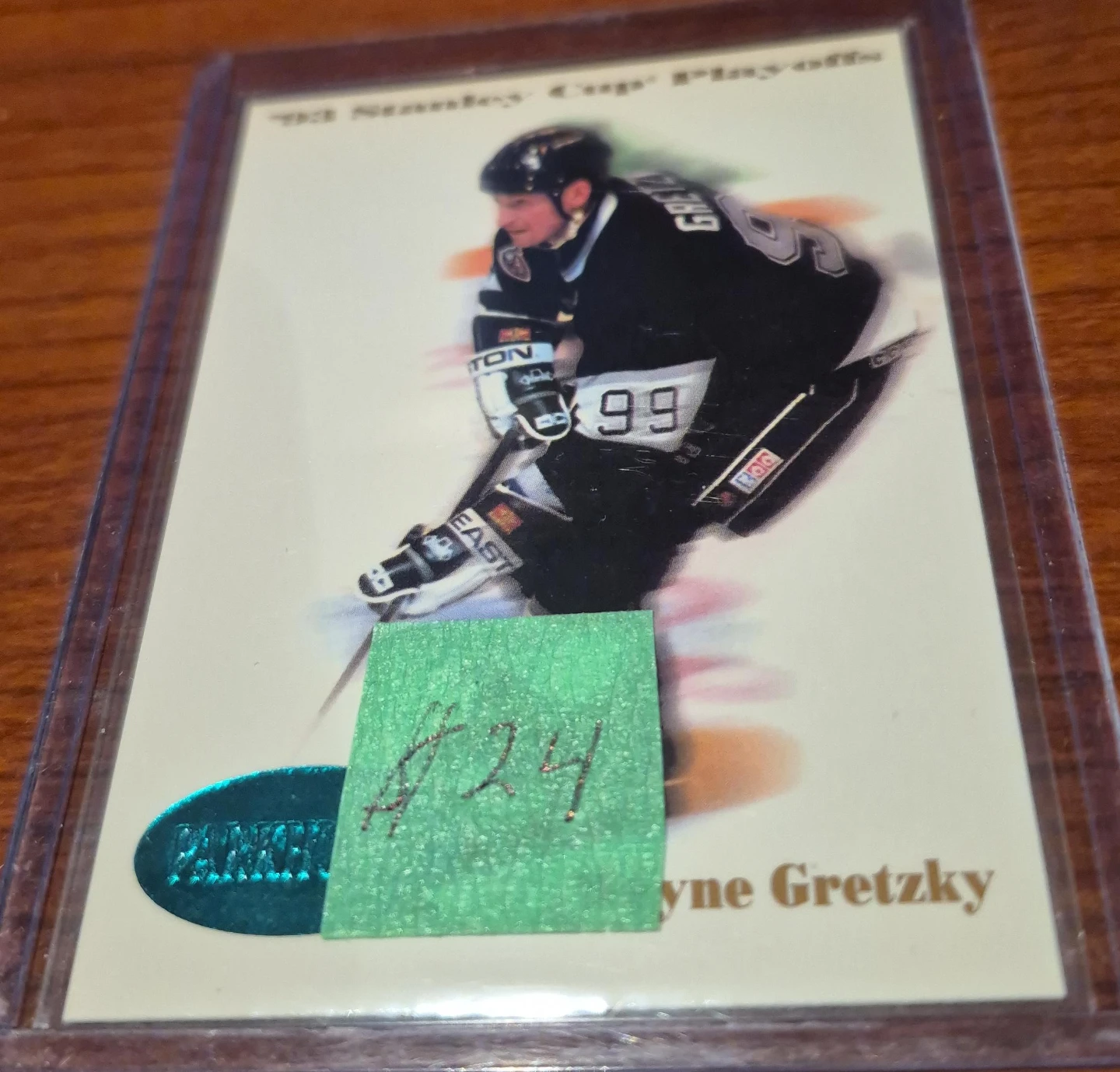 Wayne Gretzky '93 Stanley Cup Playoffs Card thumbnail