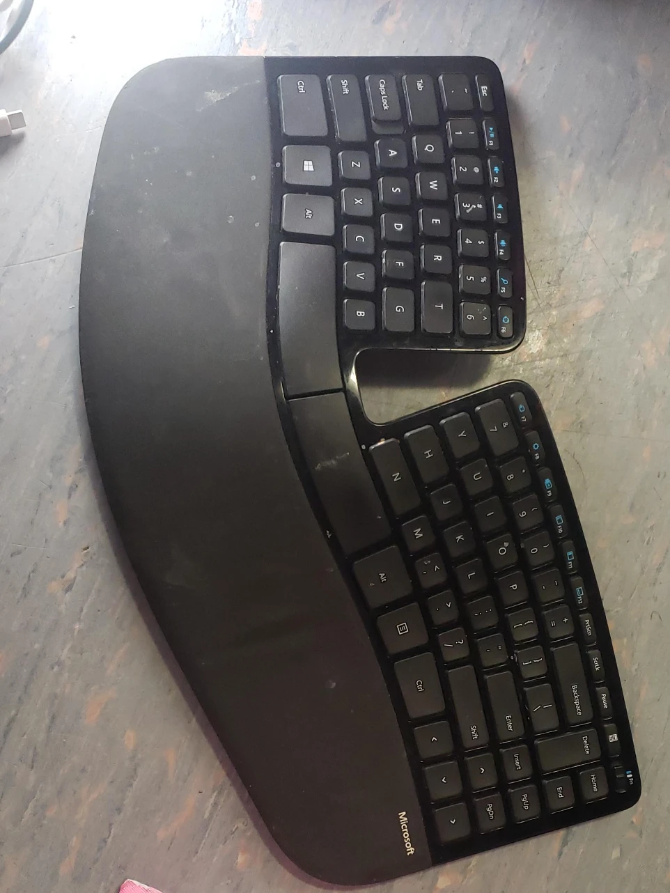 Microsoft Ergonomic Keyboard - Black