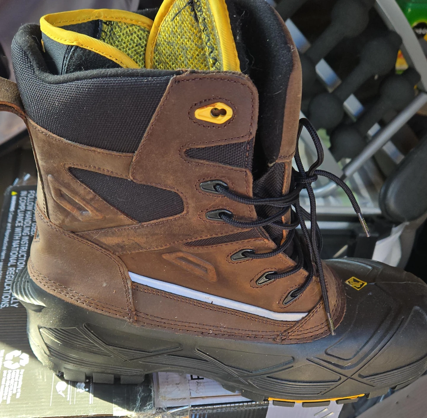 Terra Brown Work Boots thumbnail