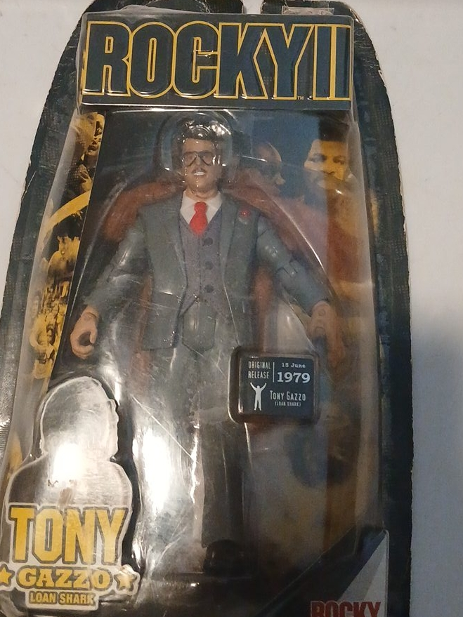 Rocky II Tony Gazzo Action Figure - New in Box