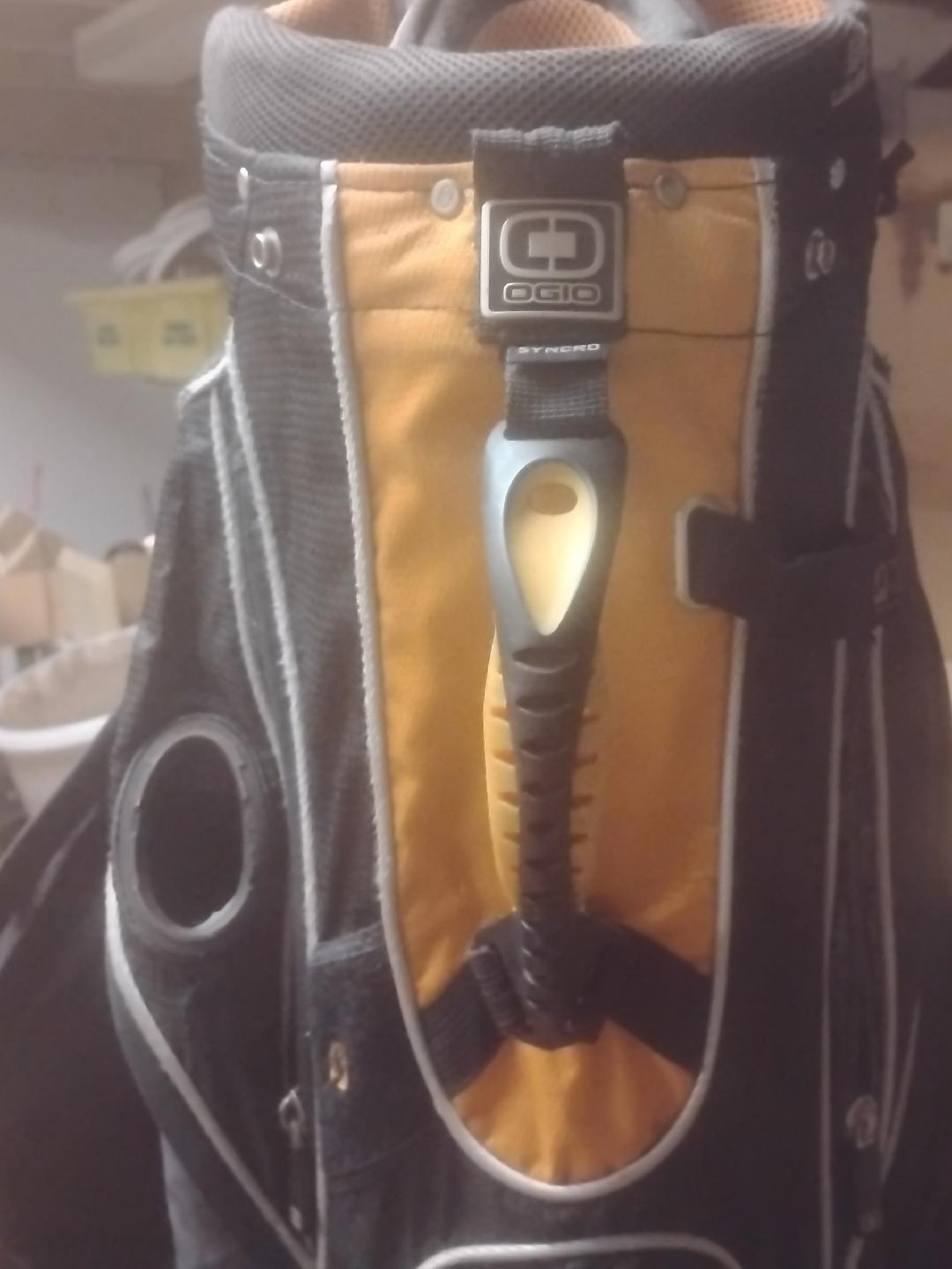 OGIO Golf Bag - Black and Orange