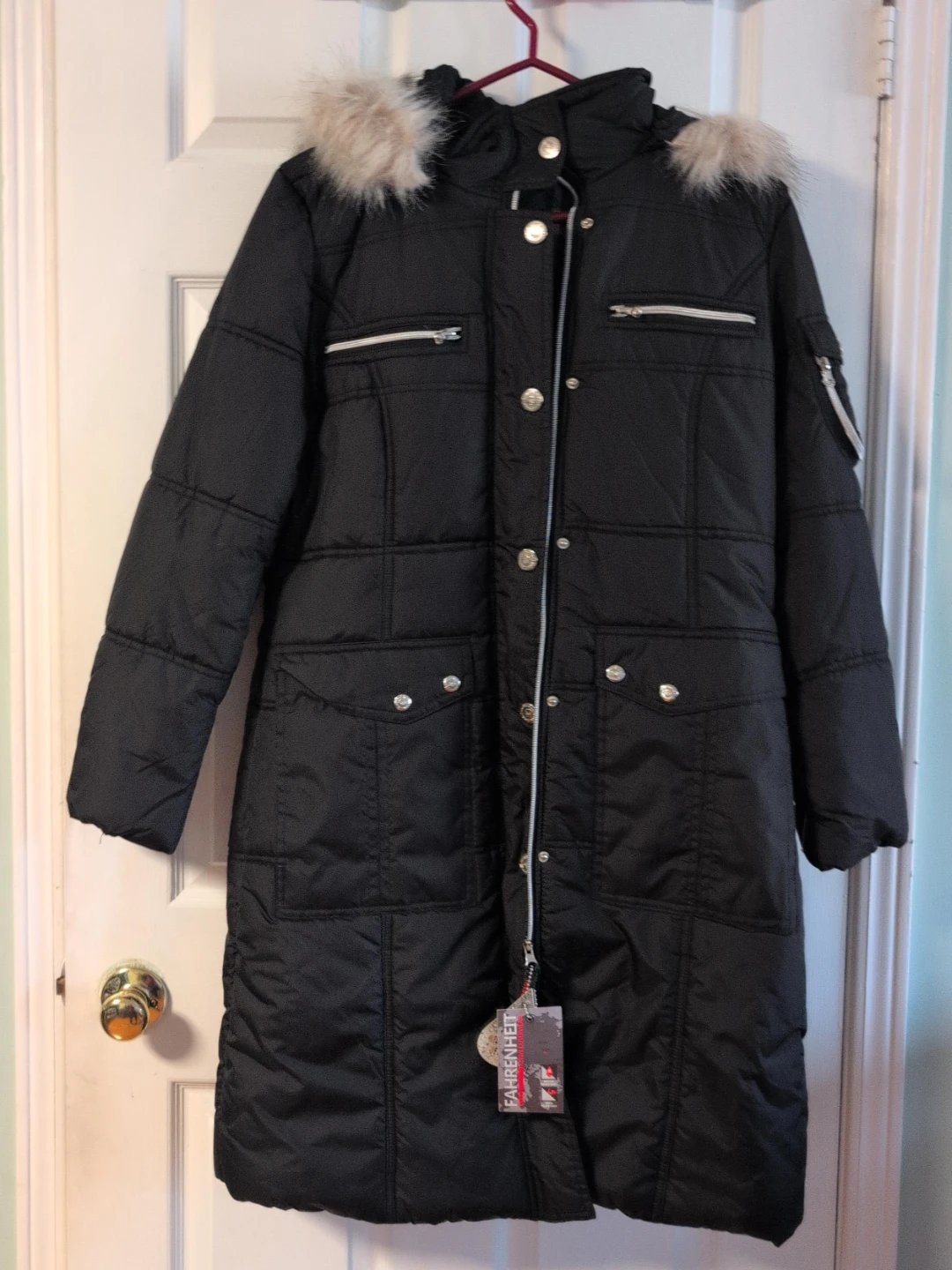 Fahrenheit Winter Coat - Black