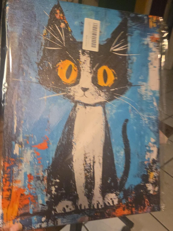 Cat Canvas Wall Art