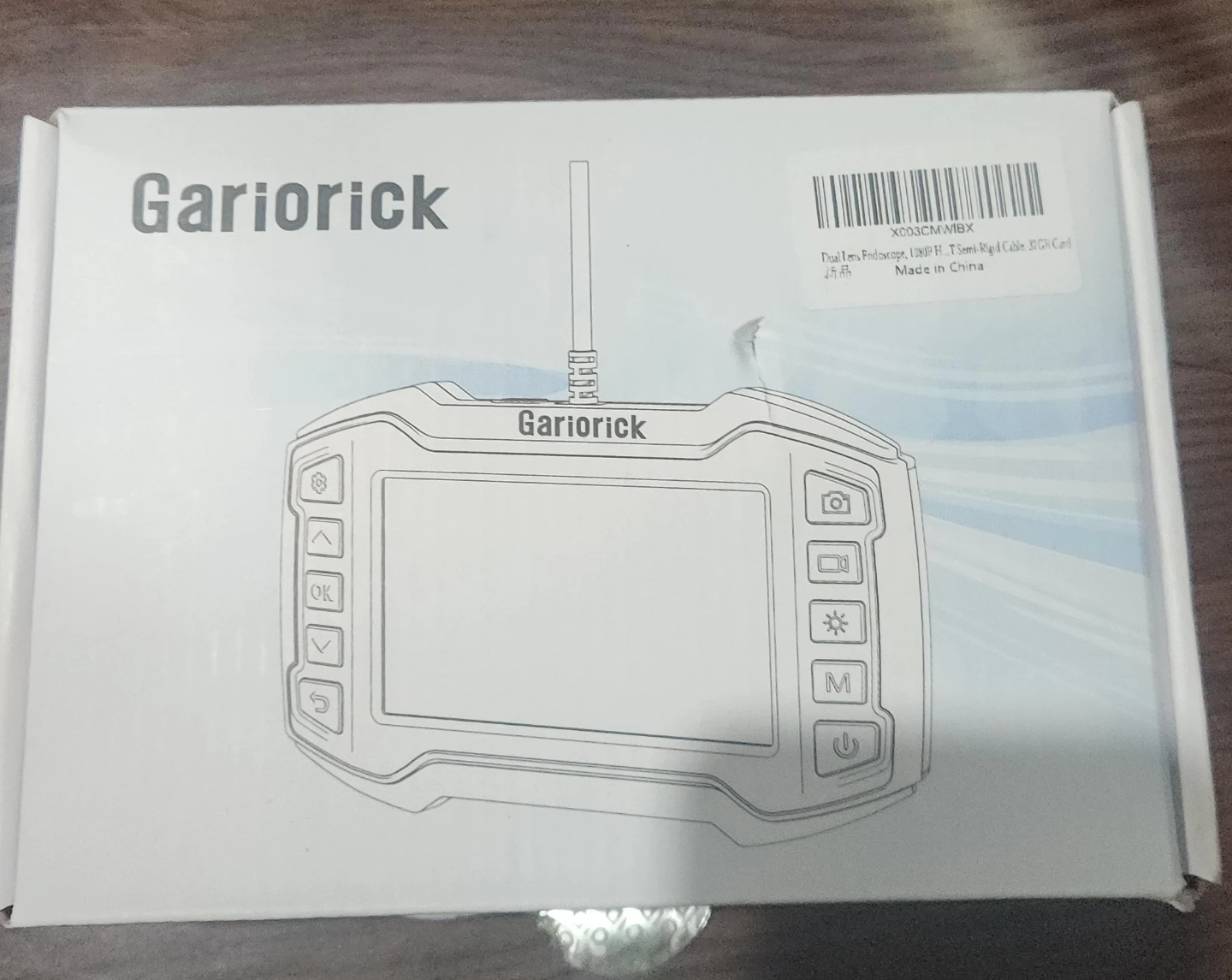 Gariorick Dual Lens Endoscope - Like New!