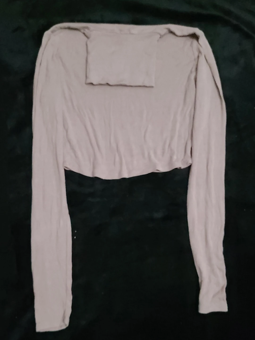 Garage Long Sleeve Crop Top - Size Small image indicator(1)