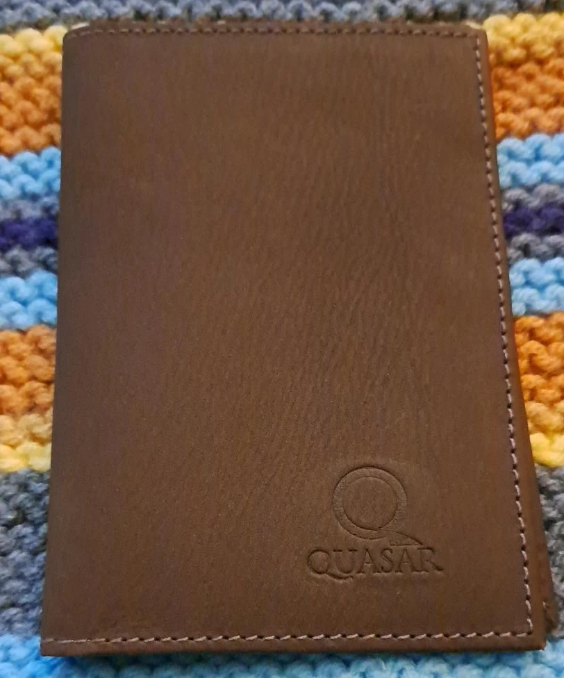 Quasar Brown Leather Wallet