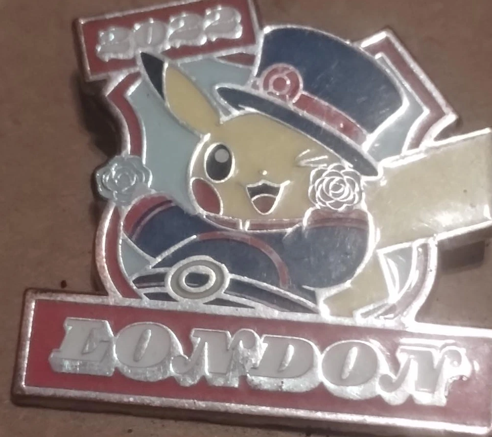 Pokémon London 2022 Pikachu Enamel Pin