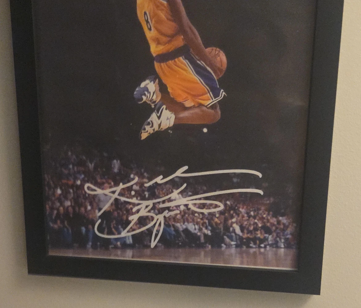 Kobe Bryant 'Autographed' Framed Photo
