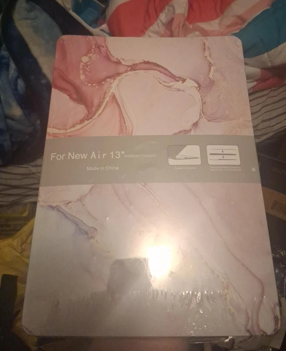 New Air 13" Laptop Case - Marble