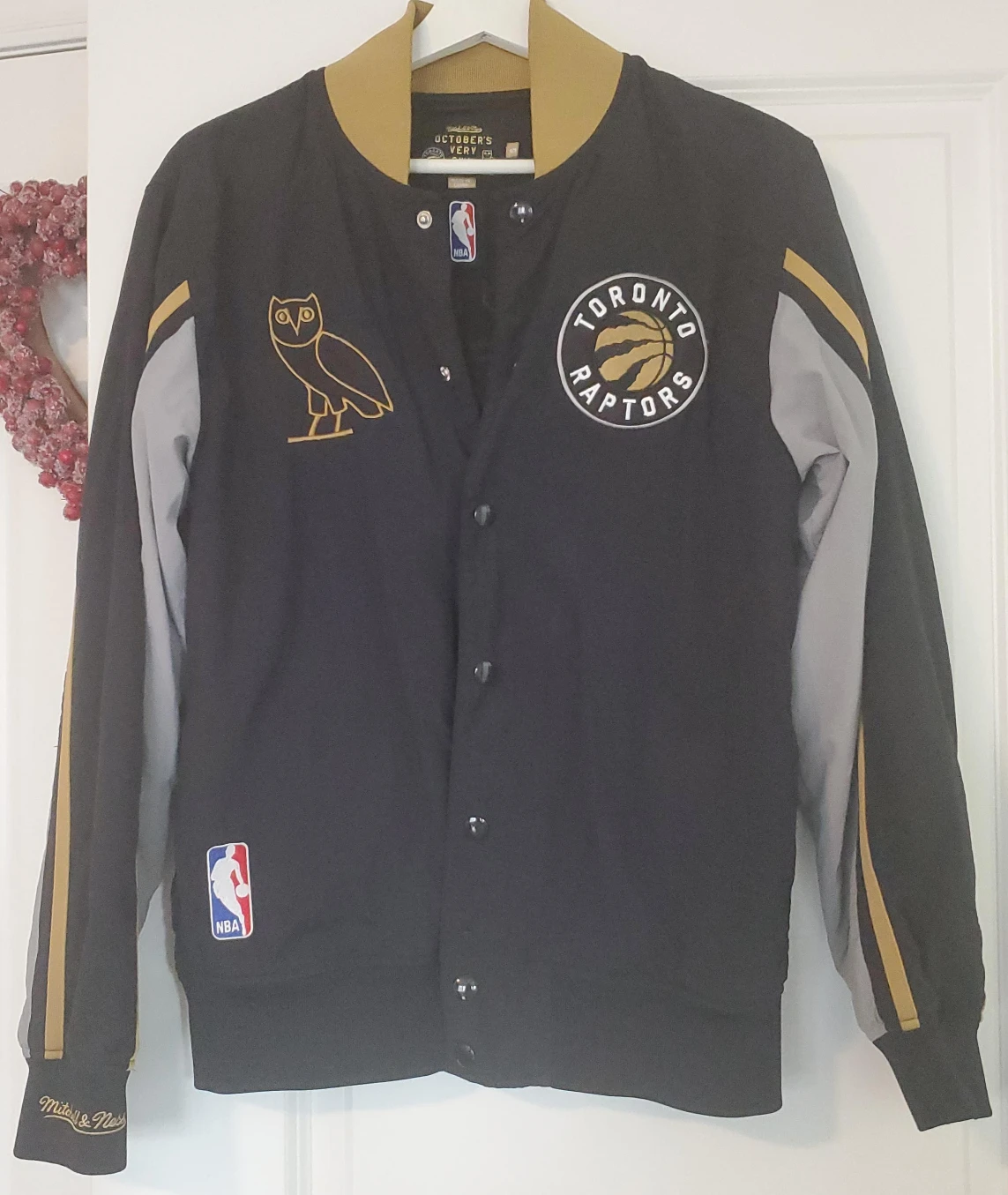 Mitchell & Ness OVO Raptors Jacket
