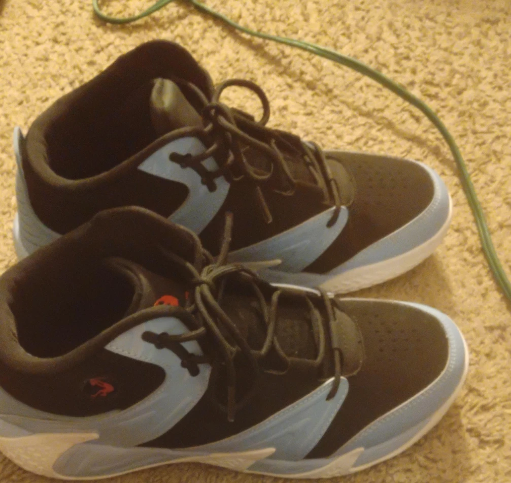 And1 Black/Blue Athletic Shoes