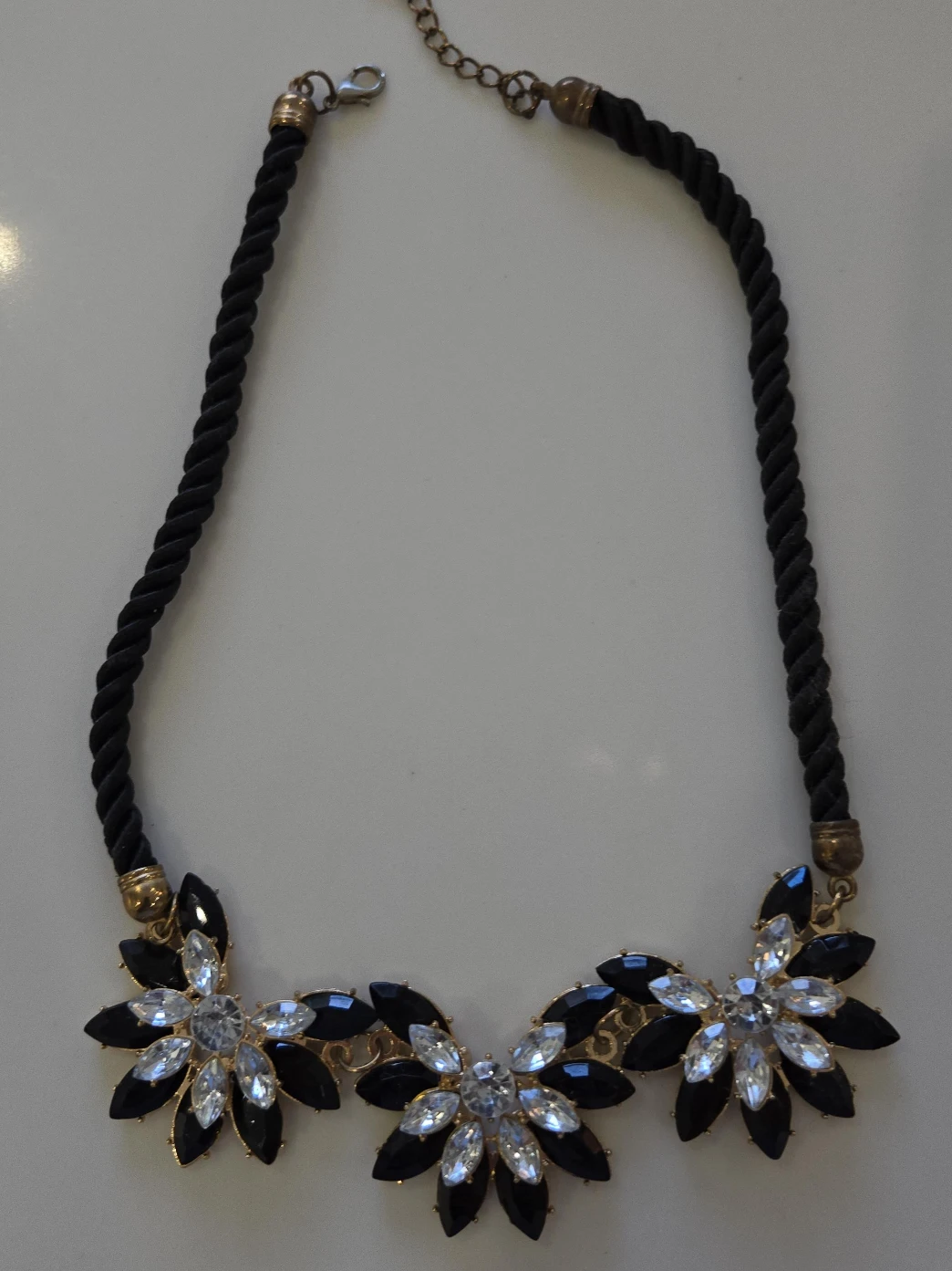 Black & Gold Statement Necklace image indicator(1)