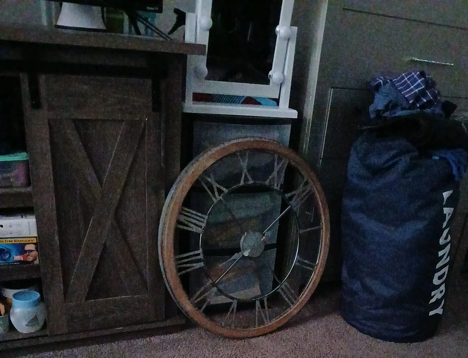 Wall Clock with Roman Numerals