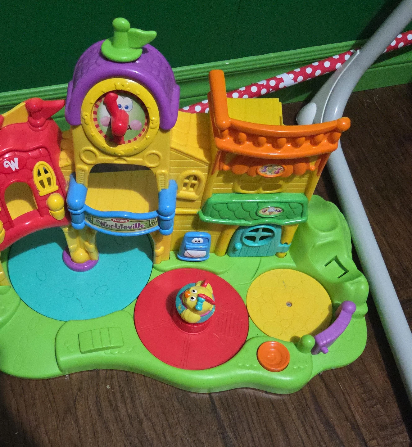 Playskool Weeblesville Town Square Playset