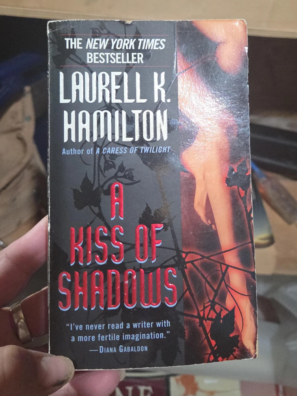 Laurell K. Hamilton's 'A Kiss of Shadows' image indicator(1)