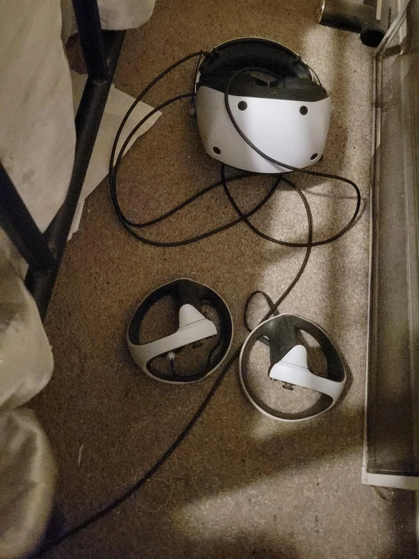 PlayStation VR2 Headset and Controllers