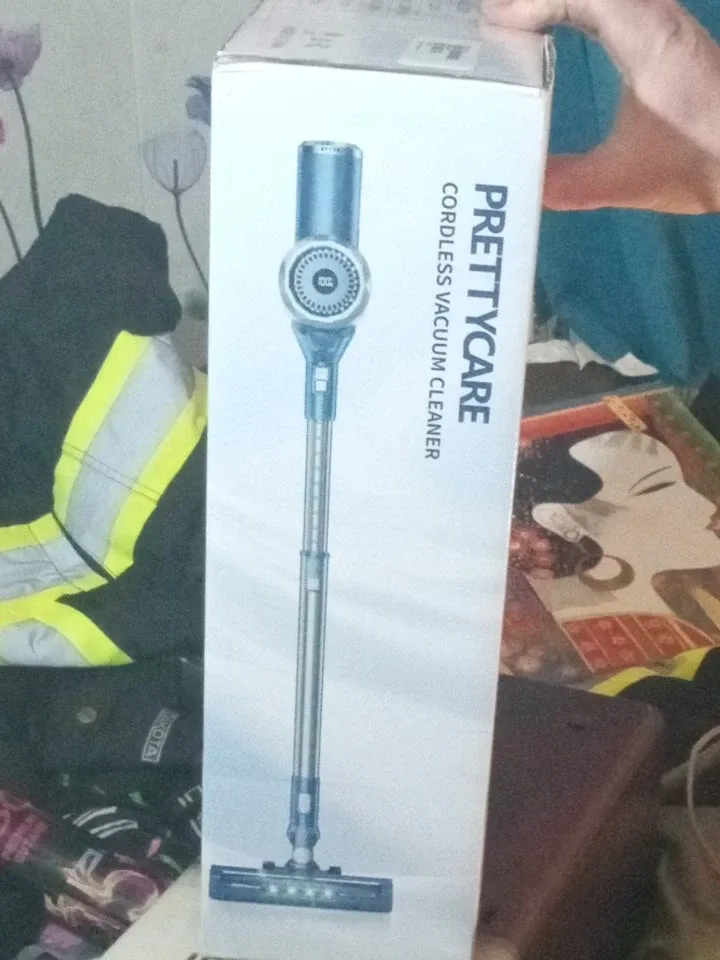 New PrettyCare W200 Cordless Vacuum Cleaner - Blue