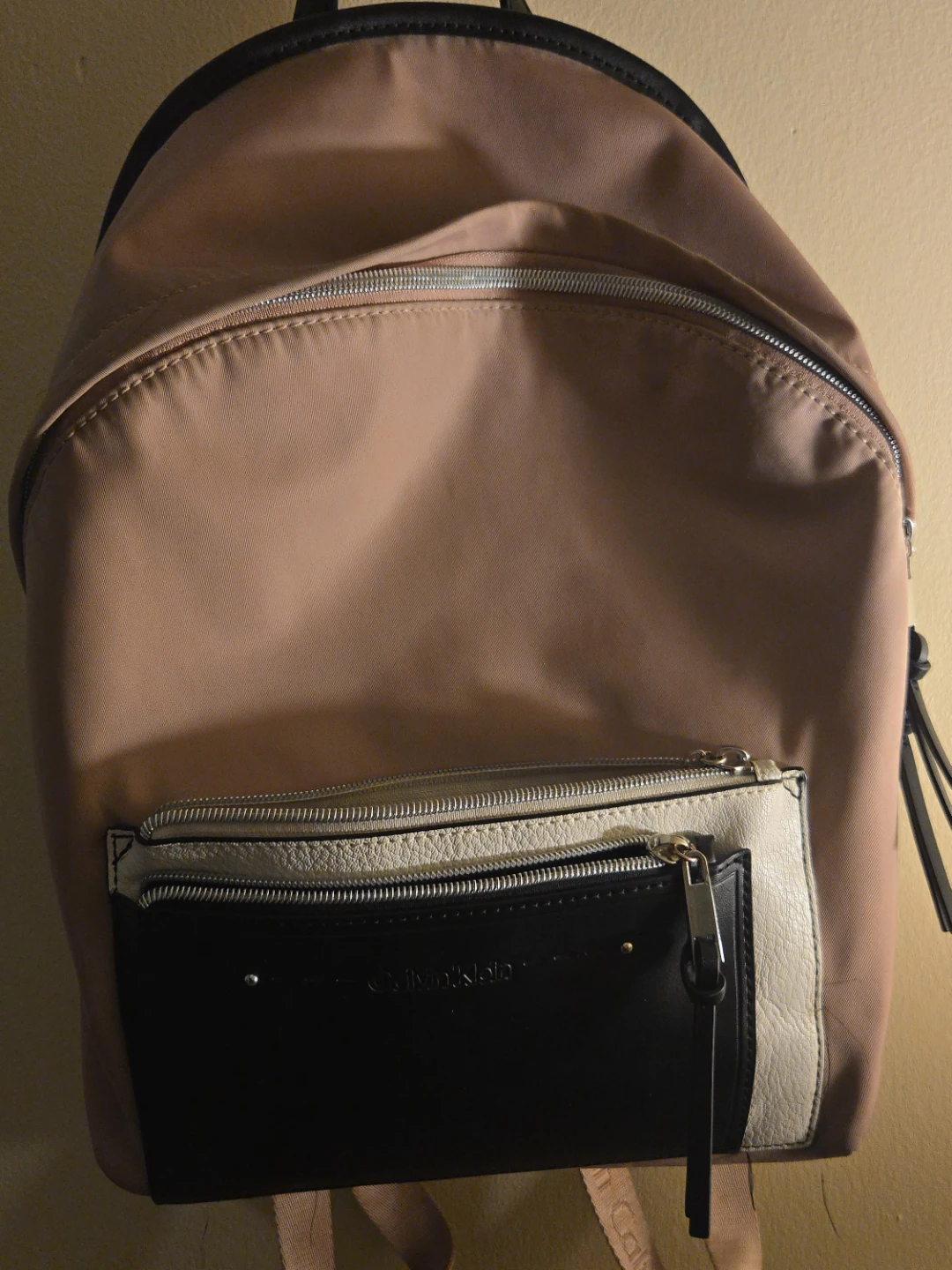 Calvin Klein Backpack - Beige and Black