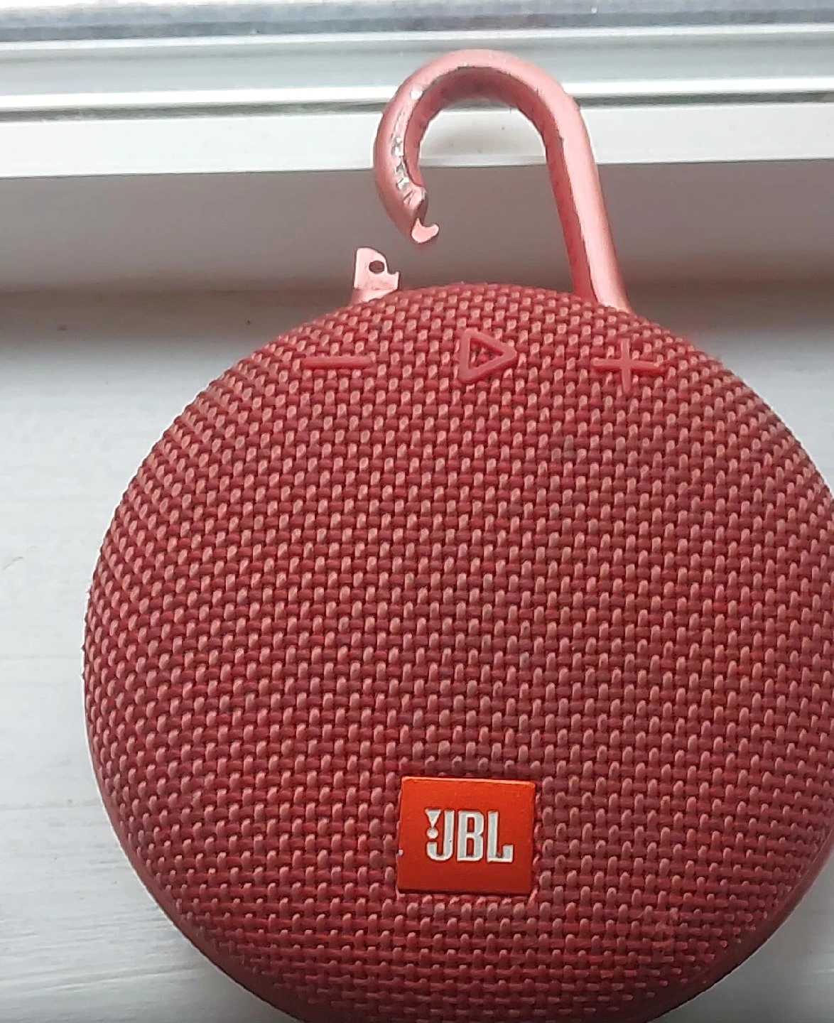 JBL Clip 3 Portable Bluetooth Speaker - Red thumbnail
