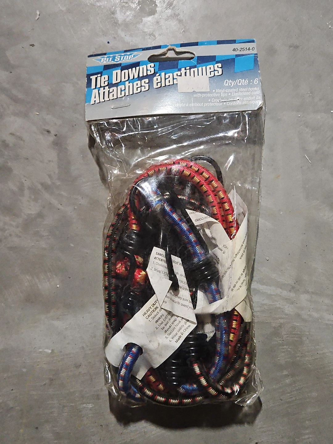 Pit Stop Tie Downs - 6 Pack