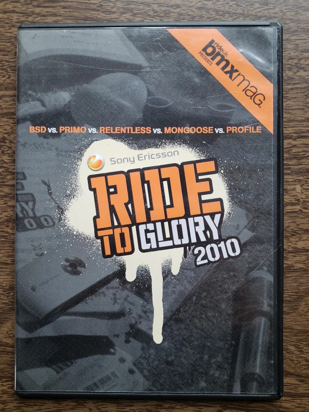 Ride to Glory 2010 BMX DVD thumbnail