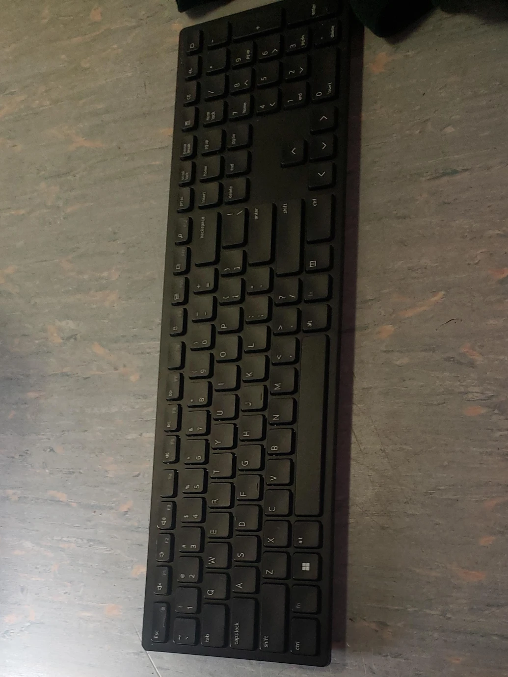 Black Wireless Keyboard