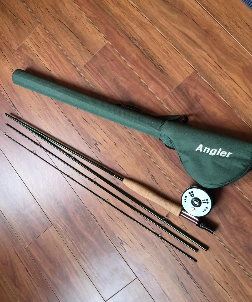 Angler Fishing Rod with Case