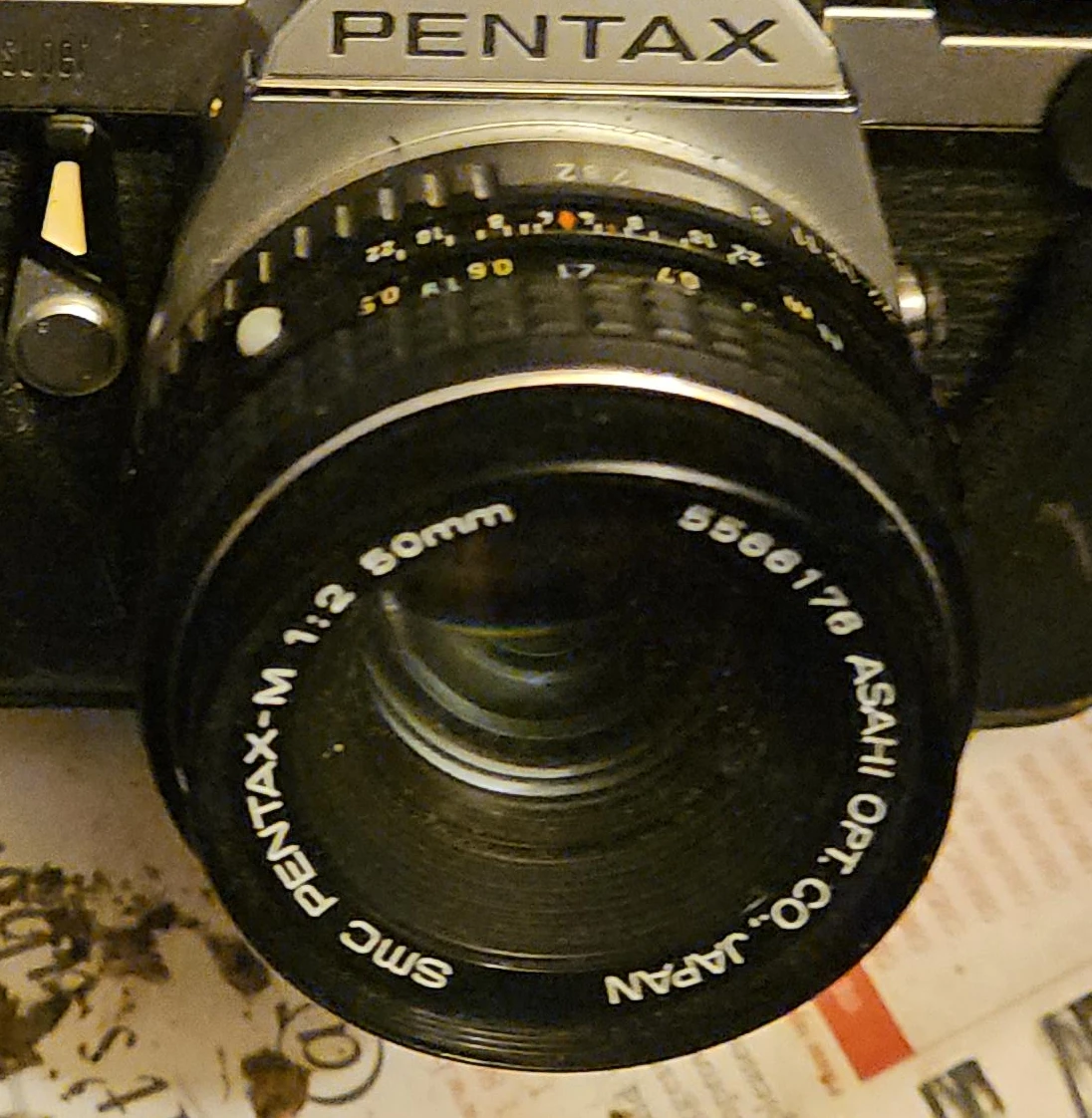 Pentax SMC Pentax-M 50mm f/2 Lens