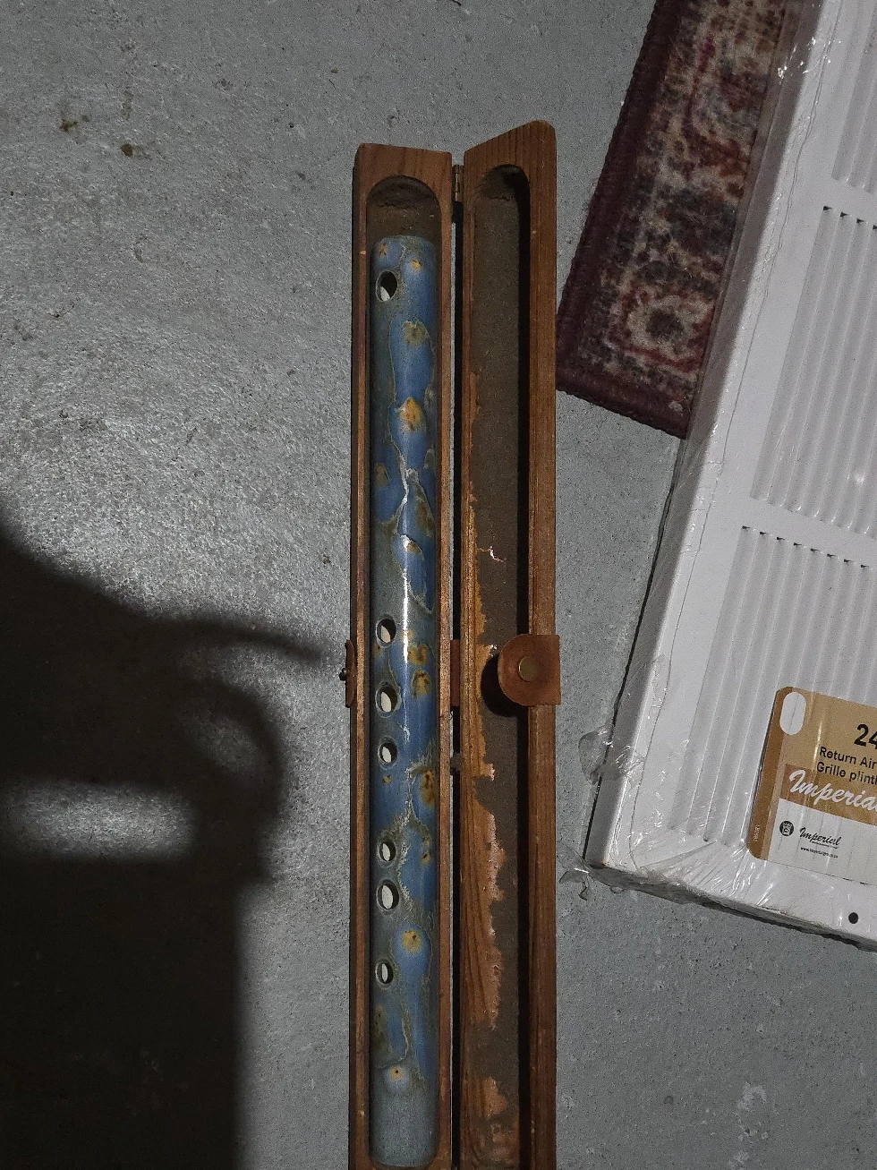 Wooden Case Ceramic Flute