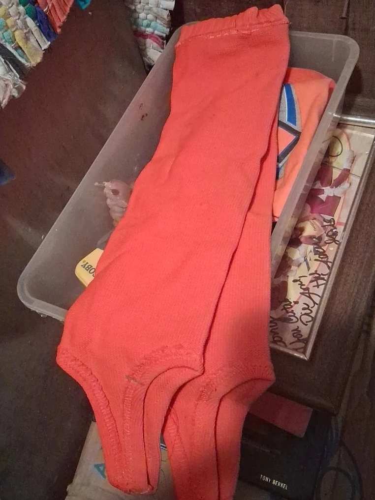 Orange Stirrup Leggings thumbnail