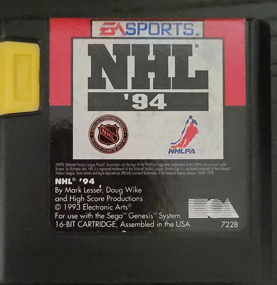 NHL '94 for Sega Genesis