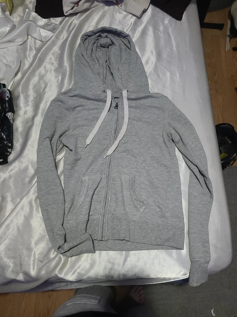 Grey Zip-Up Hoodie image indicator(1)