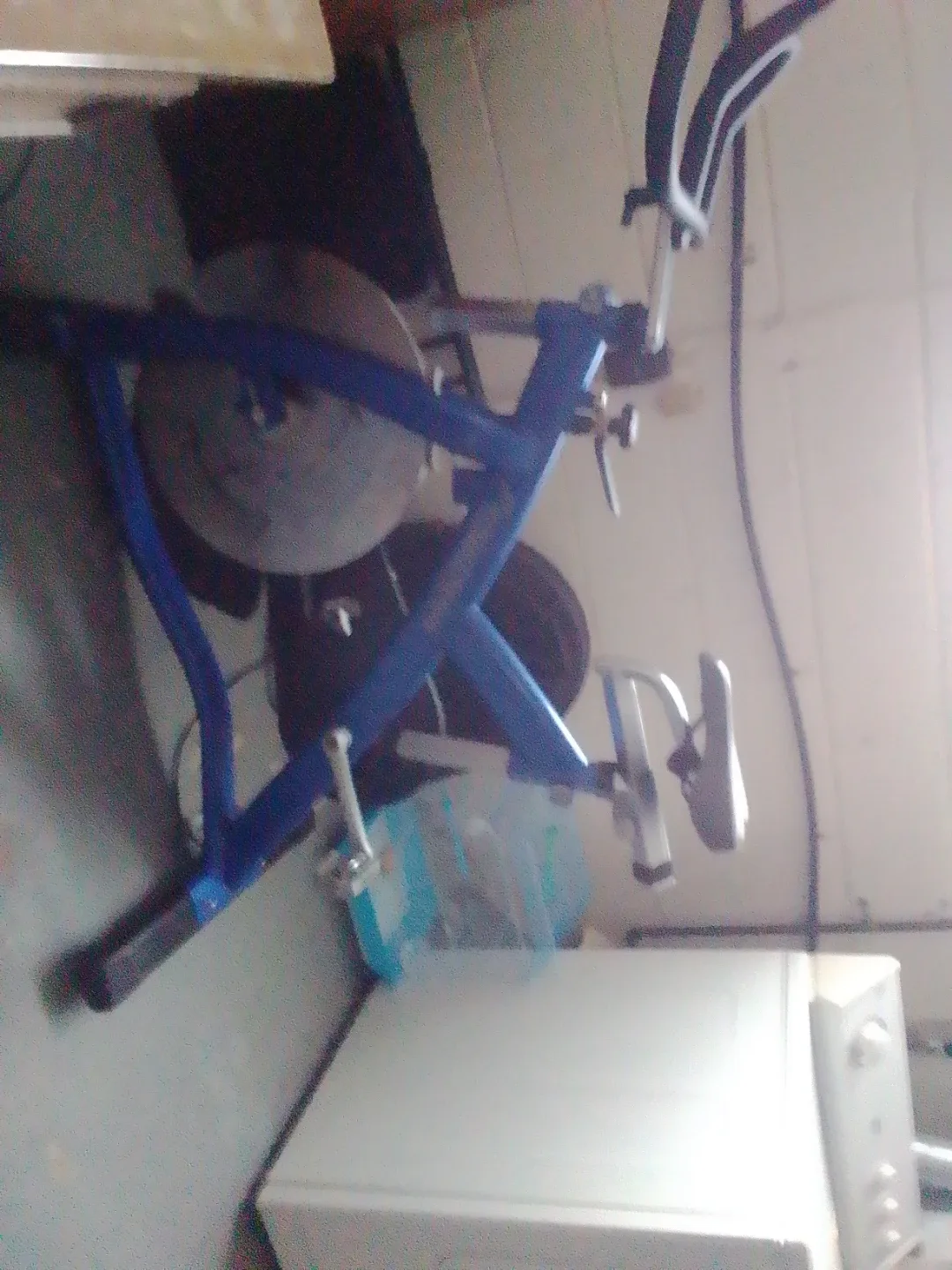 Exercise Bike - Blue
