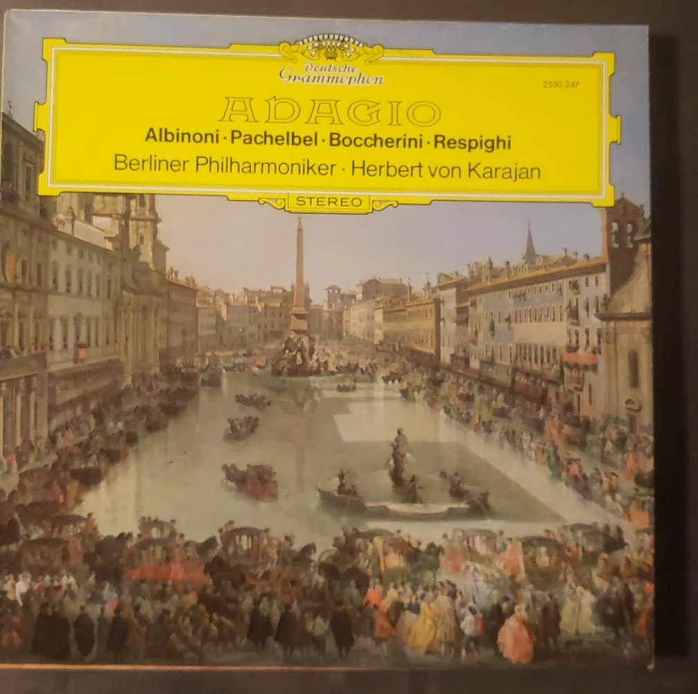 Adagio - Berliner Philharmoniker LP Record thumbnail