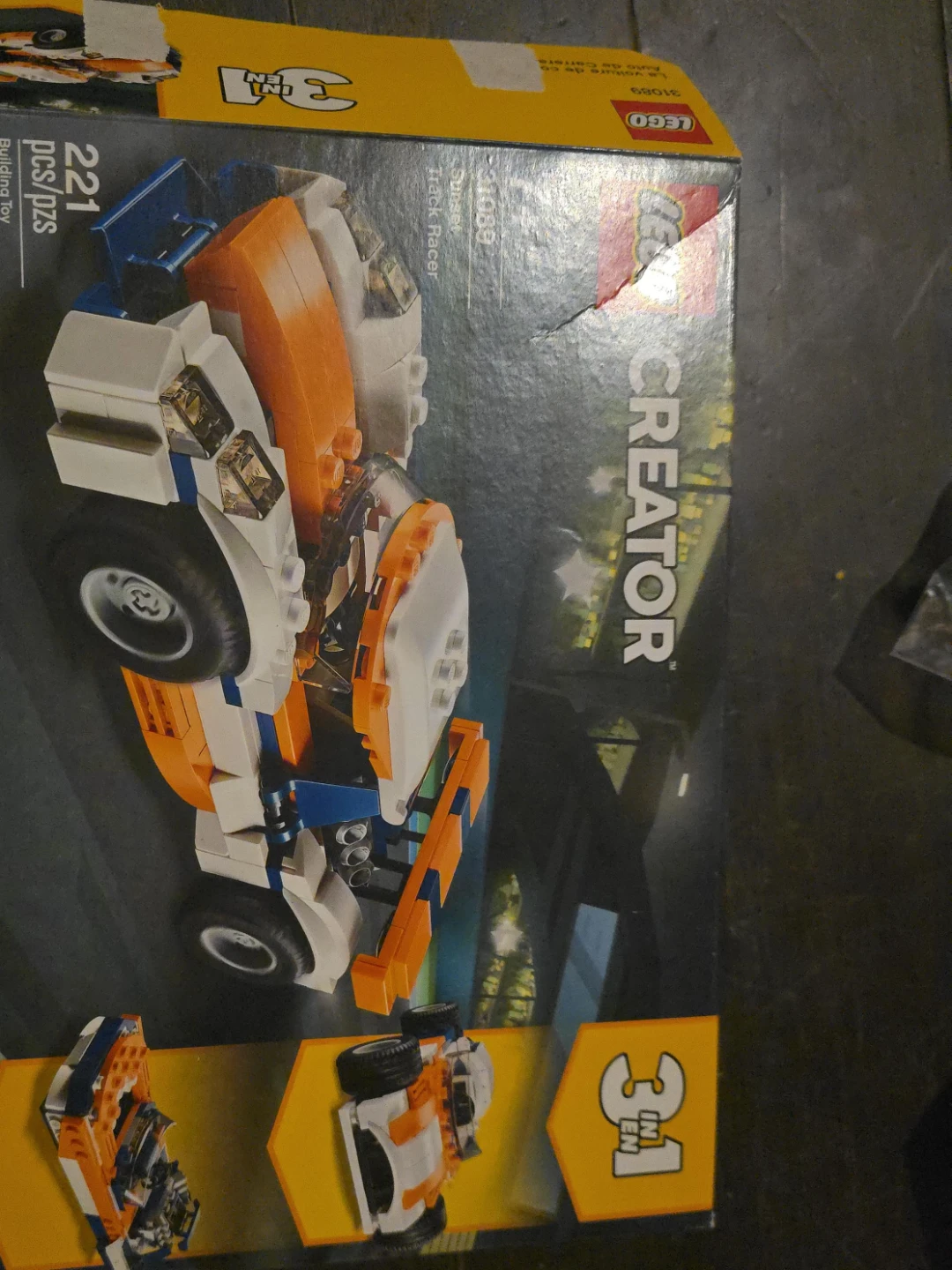 LEGO Creator 3in1 Rocket Racer Set 31089