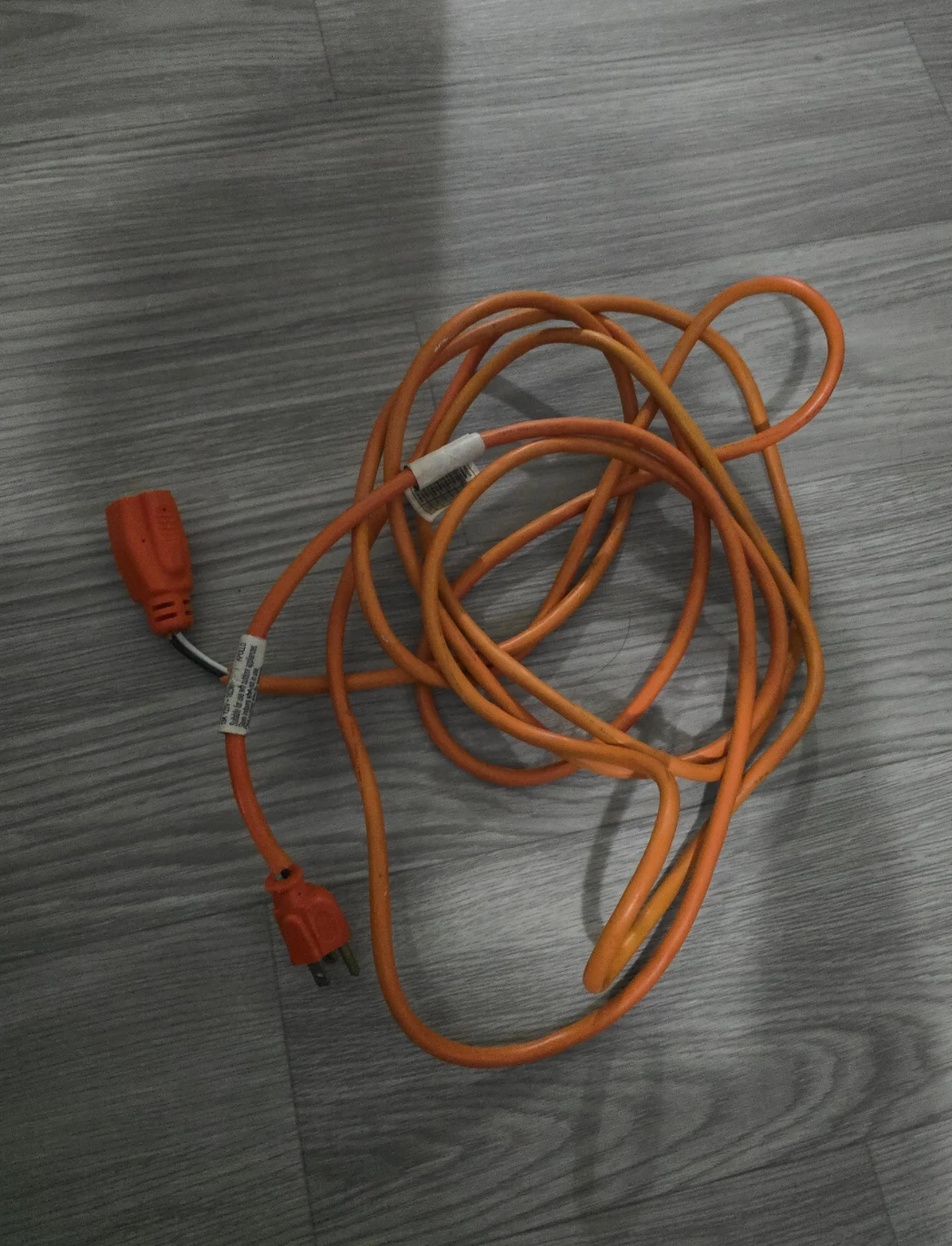 Orange Extension Cord (5m) thumbnail