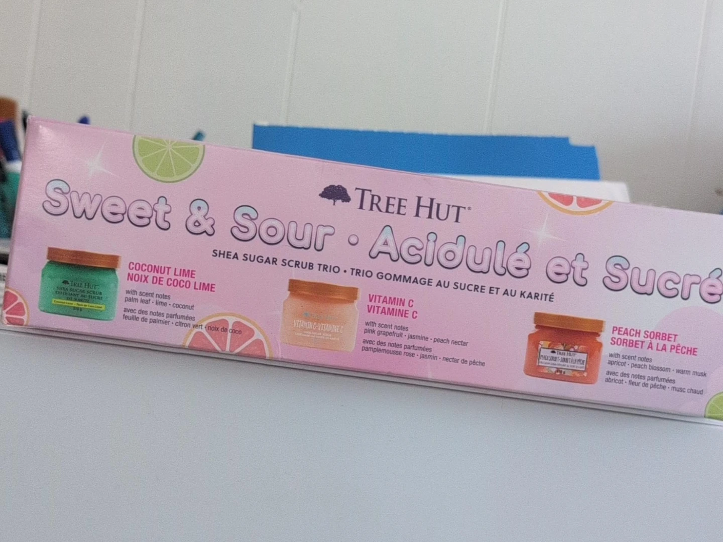 Tree Hut Sweet & Sour Shea Sugar Scrub Trio