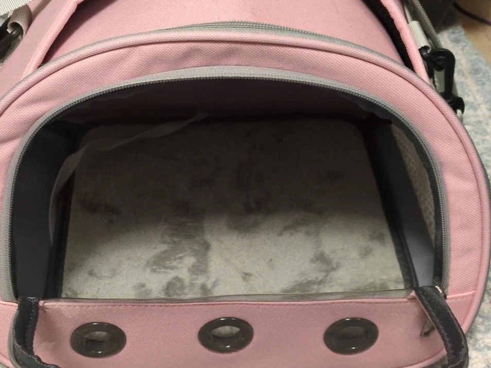 Pink Pet Carrier Bag