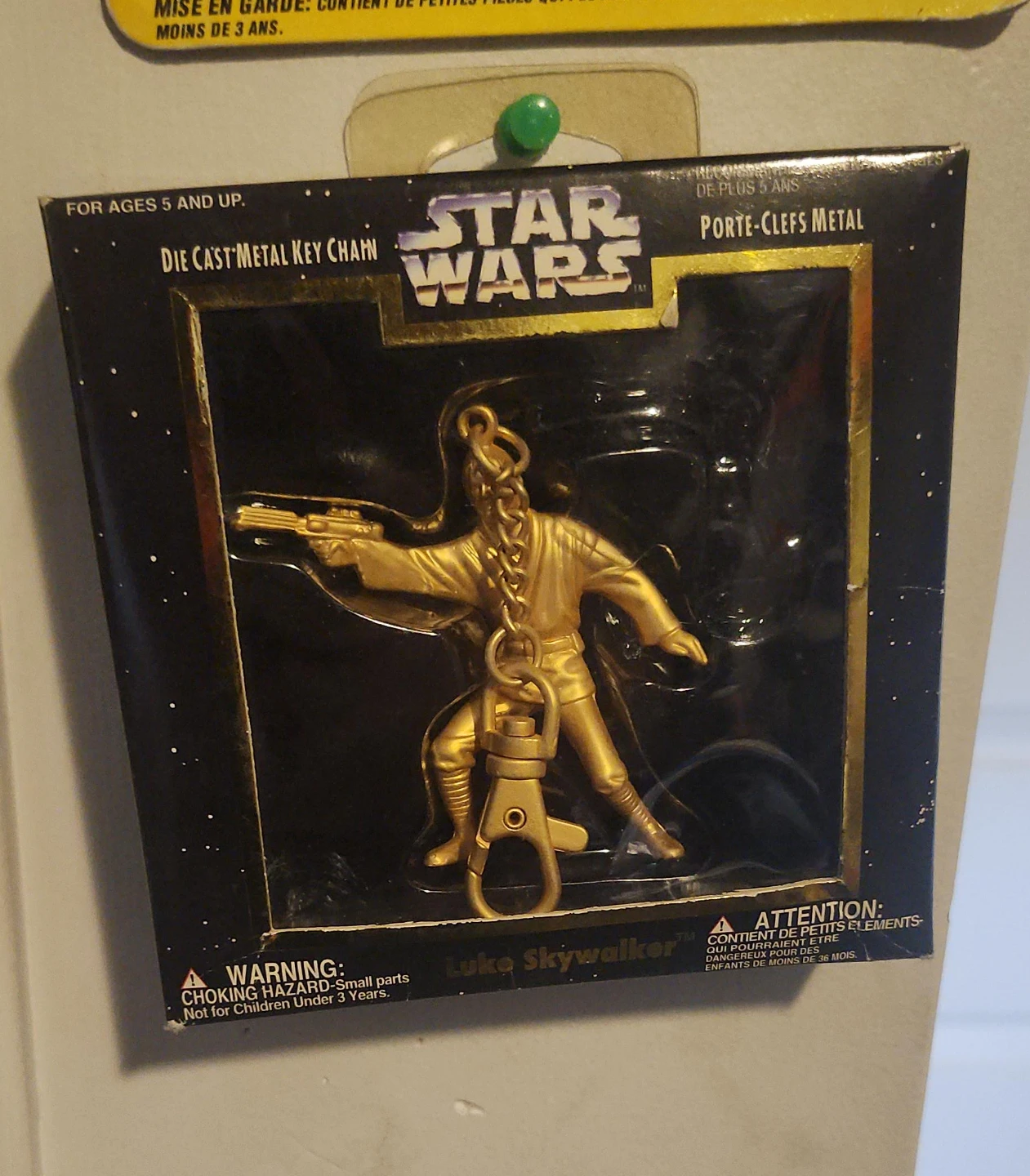 Star Wars Luke Skywalker Die Cast Metal Key Chain