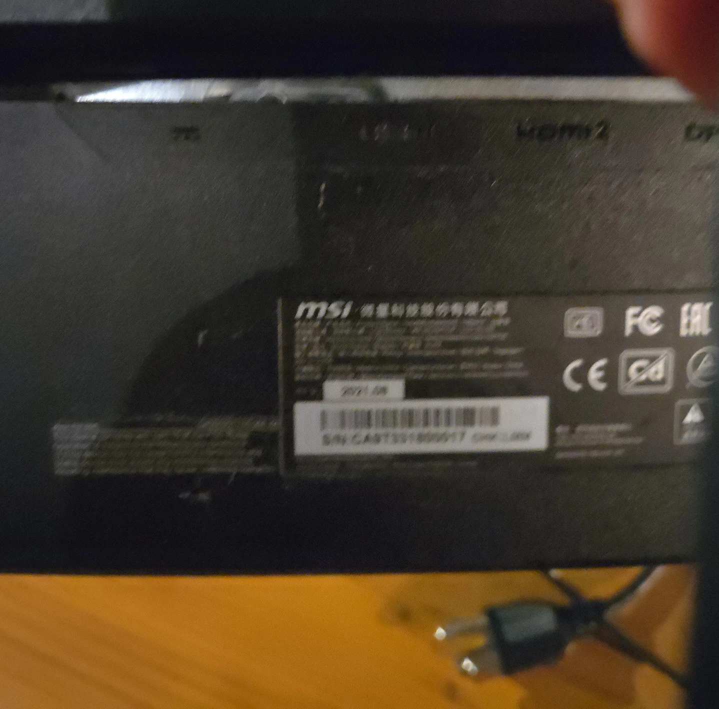 MSI Optix G27C4 27" Curved Gaming Monitor