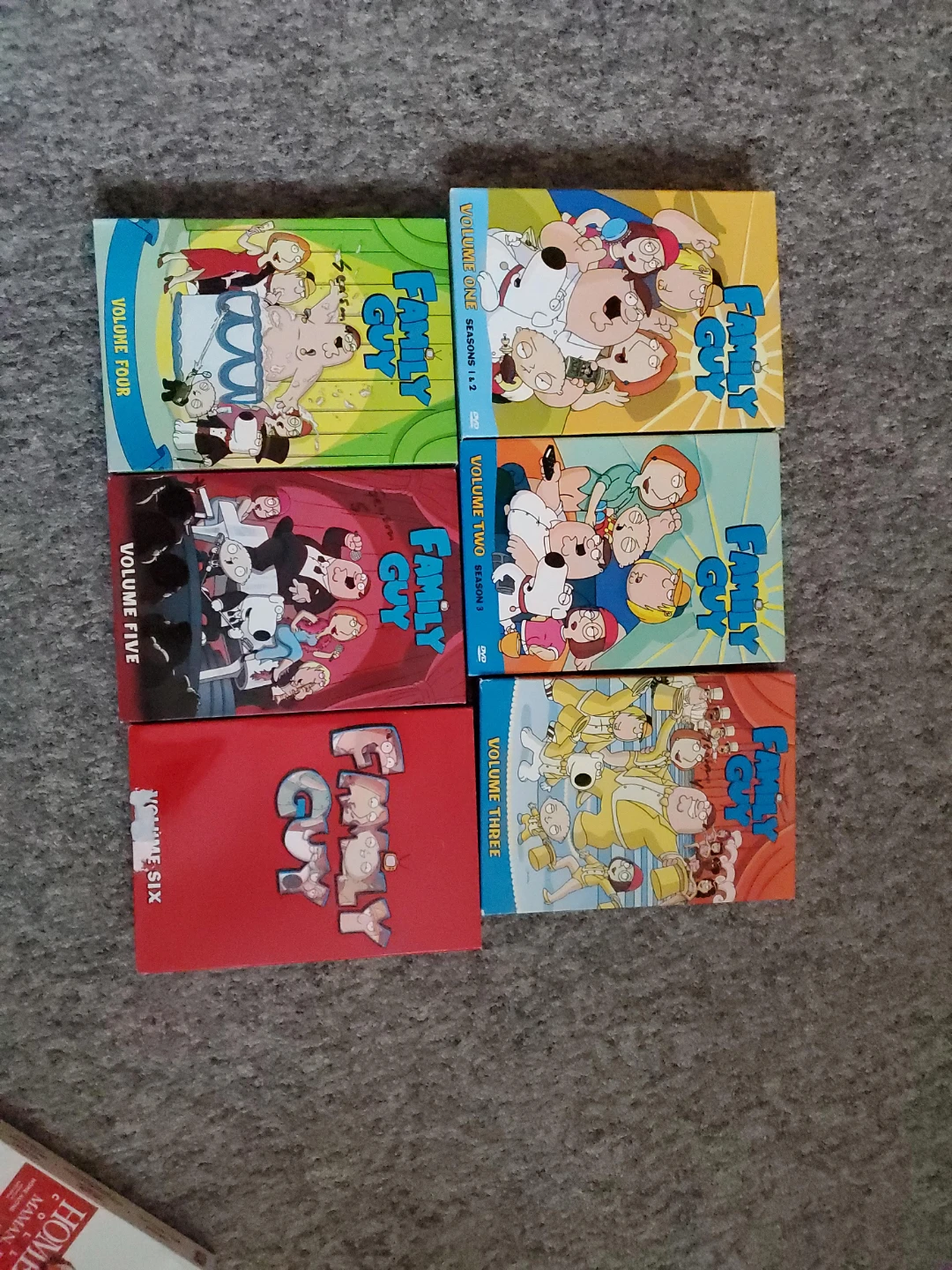 Family Guy DVD Volumes 1-6 thumbnail