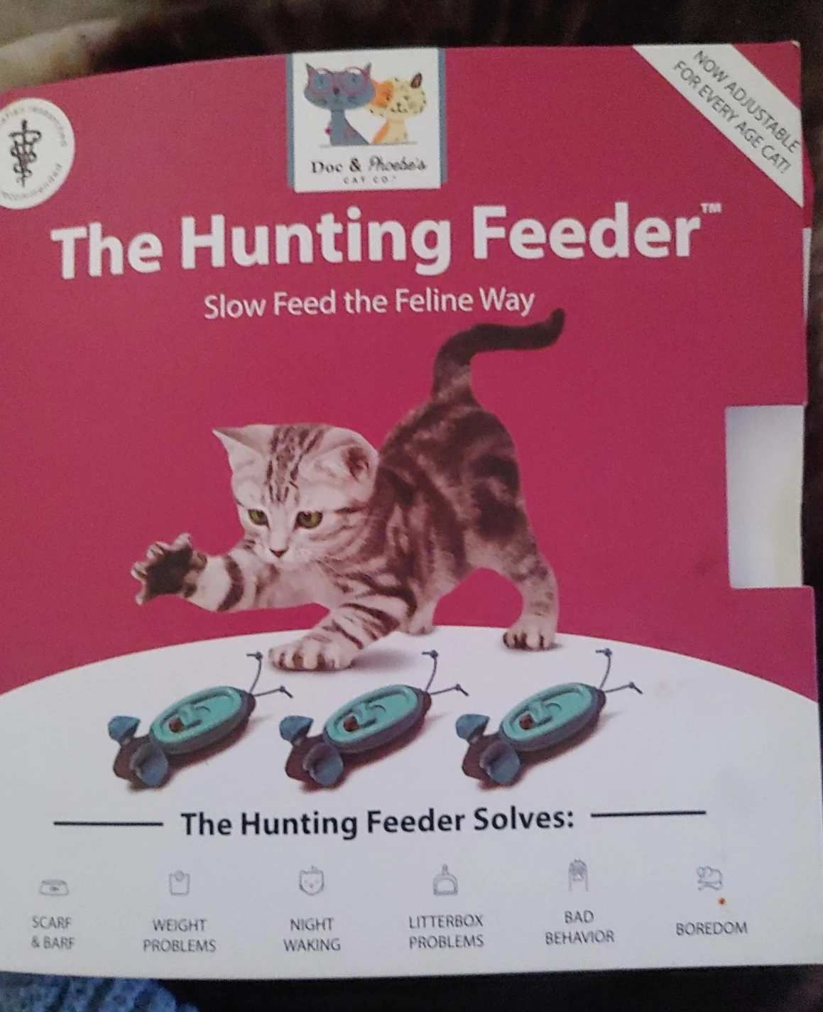 Doc & Phoebe's The Hunting Feeder for Cats