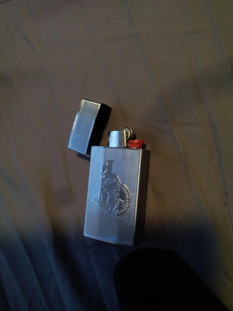 Vintage Zippo Lighter with Emblem
