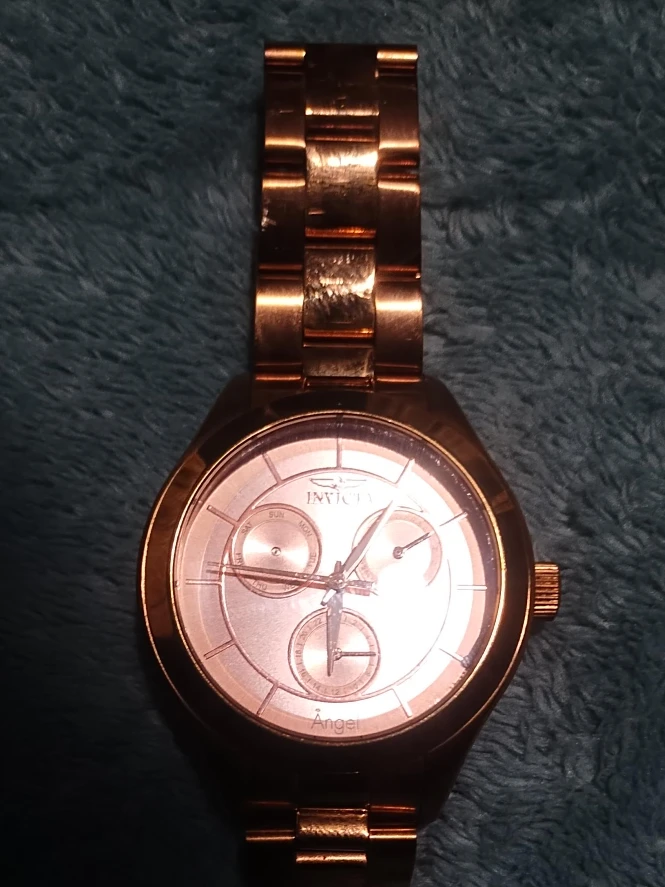 Invicta Angel Rose Gold Watch