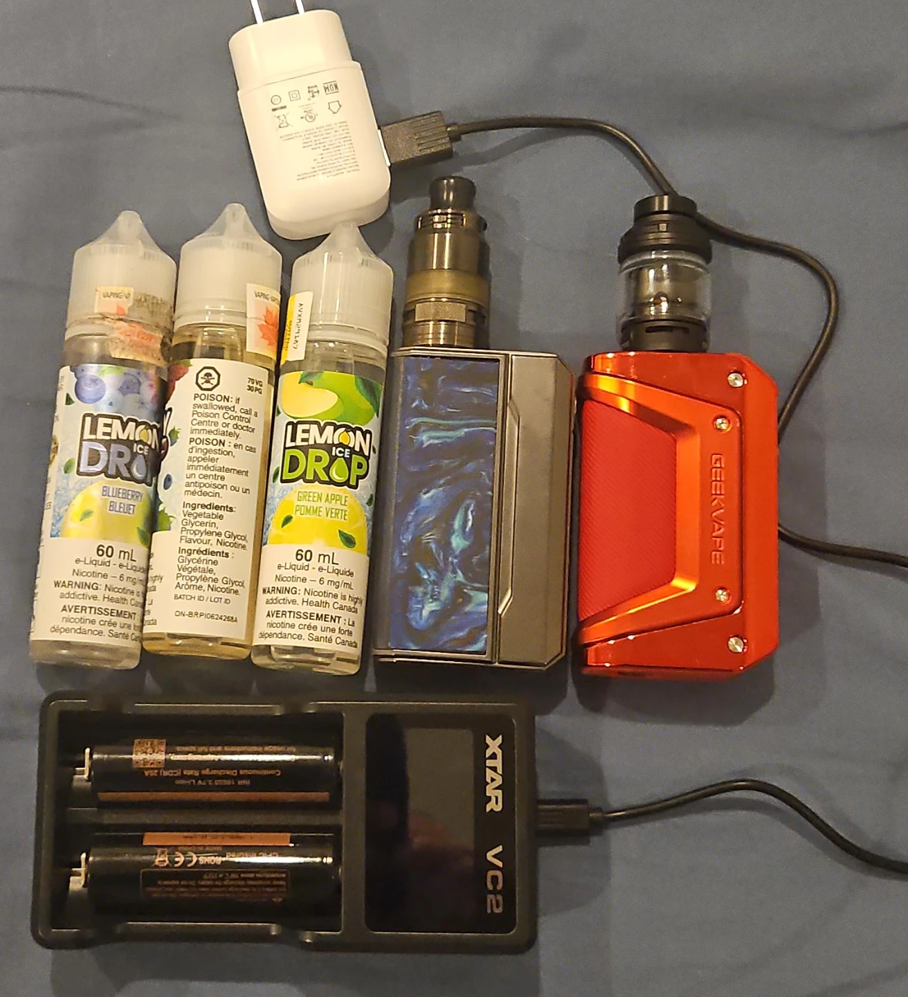 Vape Mods, Lemon Drop E-Liquids & XTAR VC2 Charger thumbnail