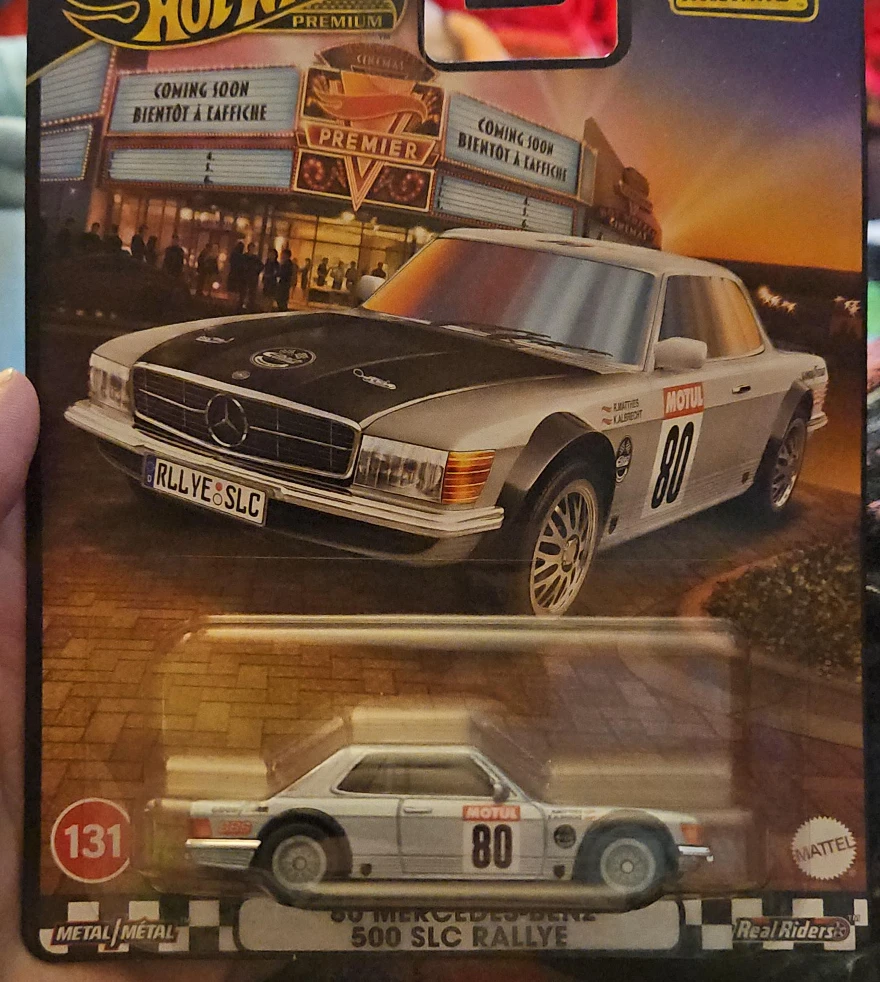 Hot Wheels Premium Mercedes-Benz 500 SLC Rallye