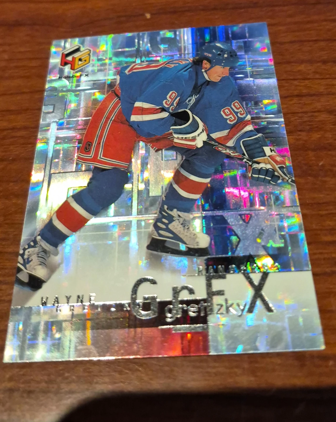 Wayne Gretzky Ranger FX Trading Card thumbnail