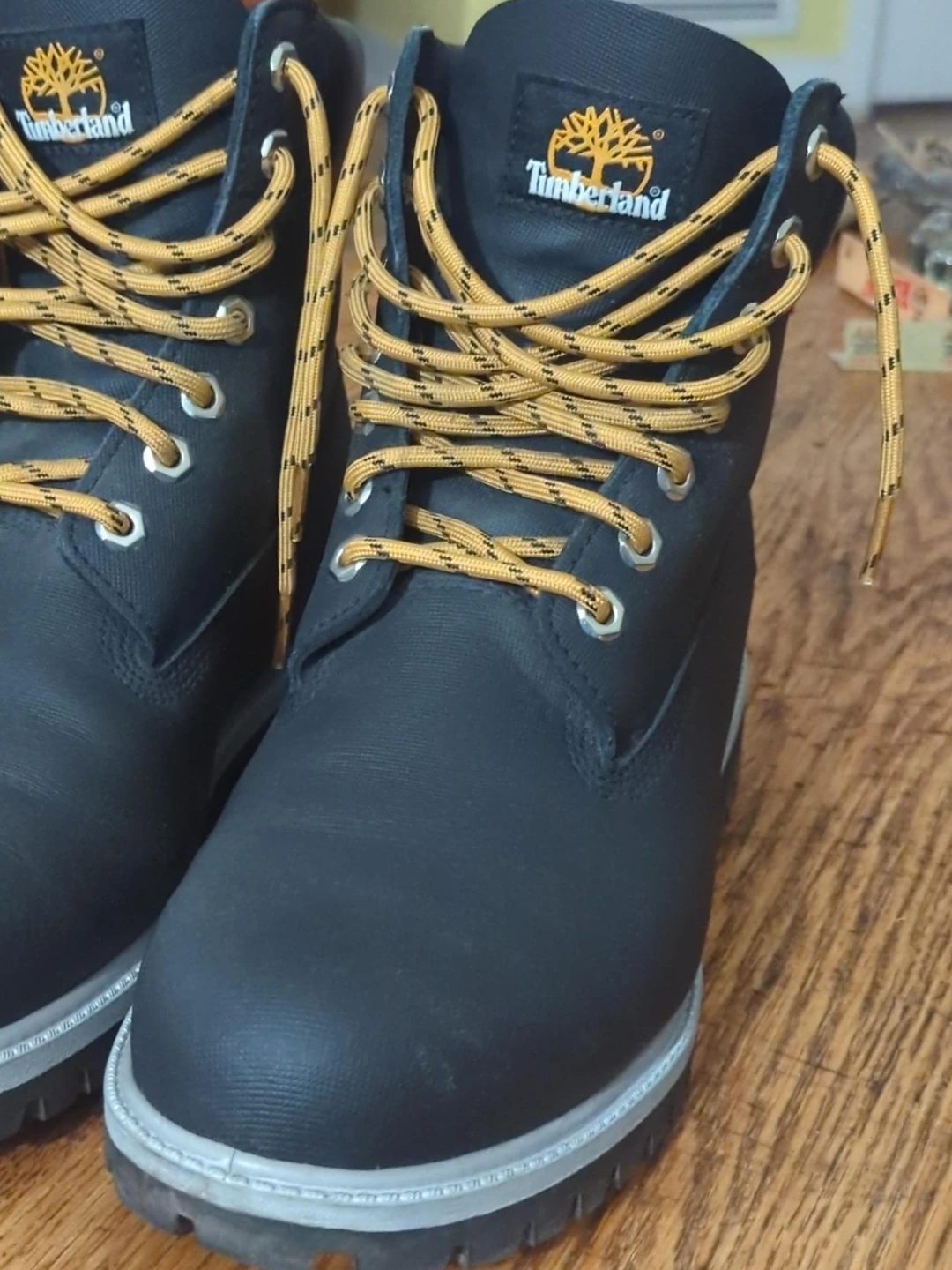 Timberland Helcor Black Boots size 10 🥕