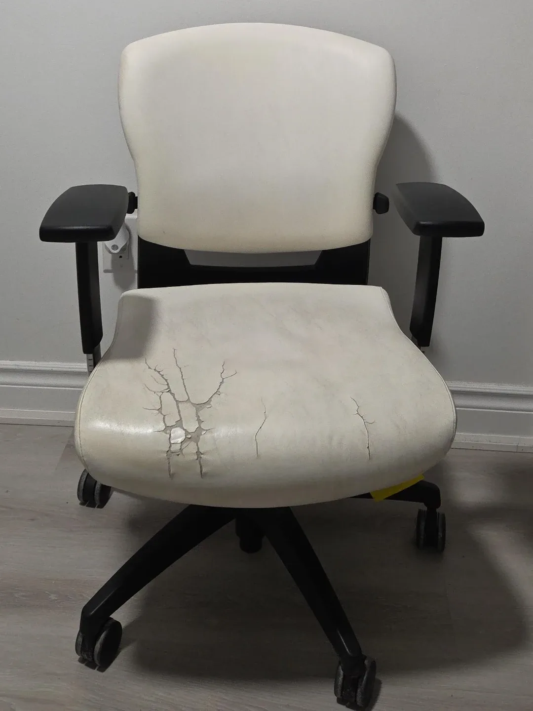 White Office Chair - Some Wear
