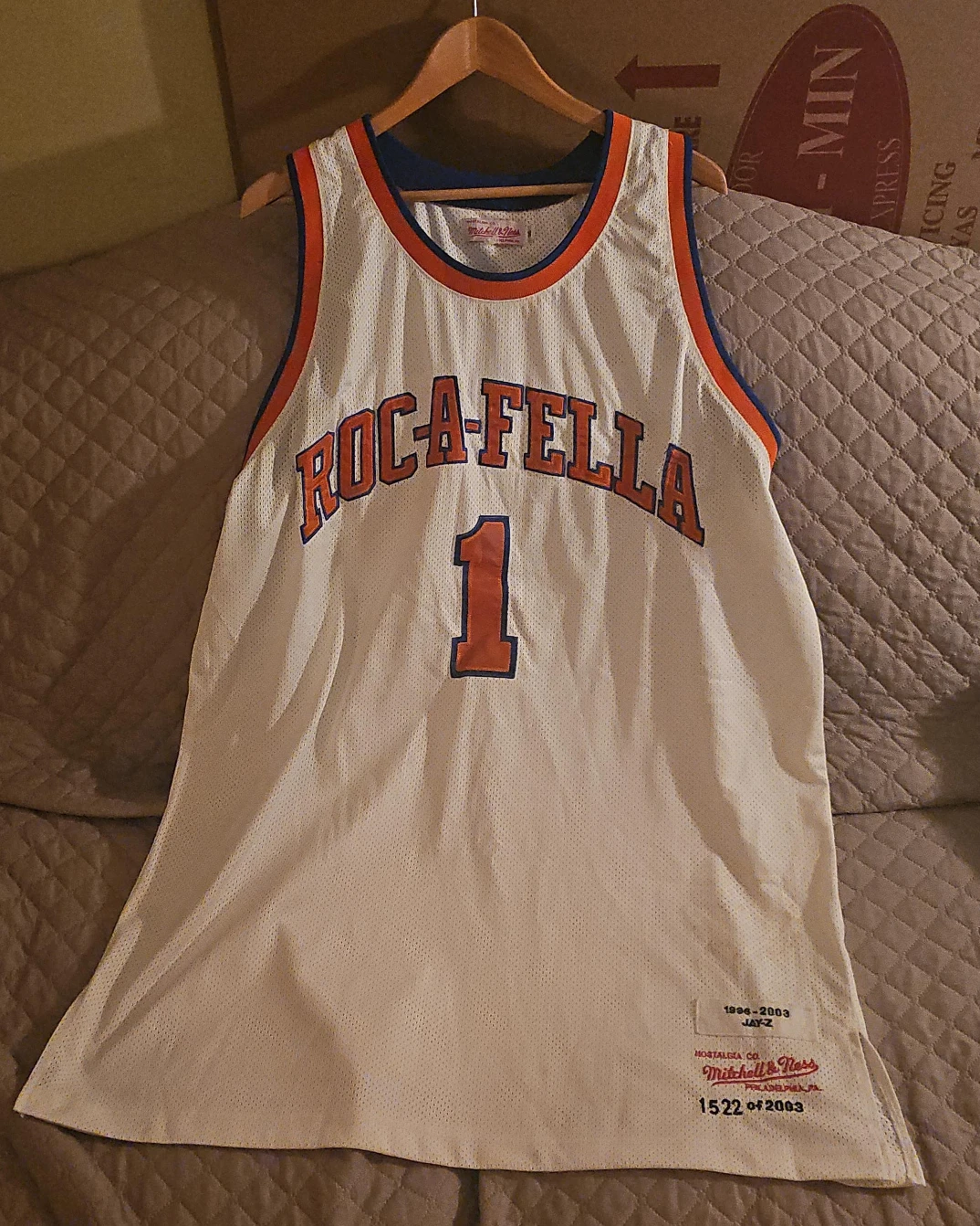 Mitchell & Ness Roc-A-Fella S. Carter Jersey